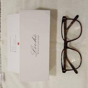 NWOT Livho Noah Leopard Blue Light Glasses